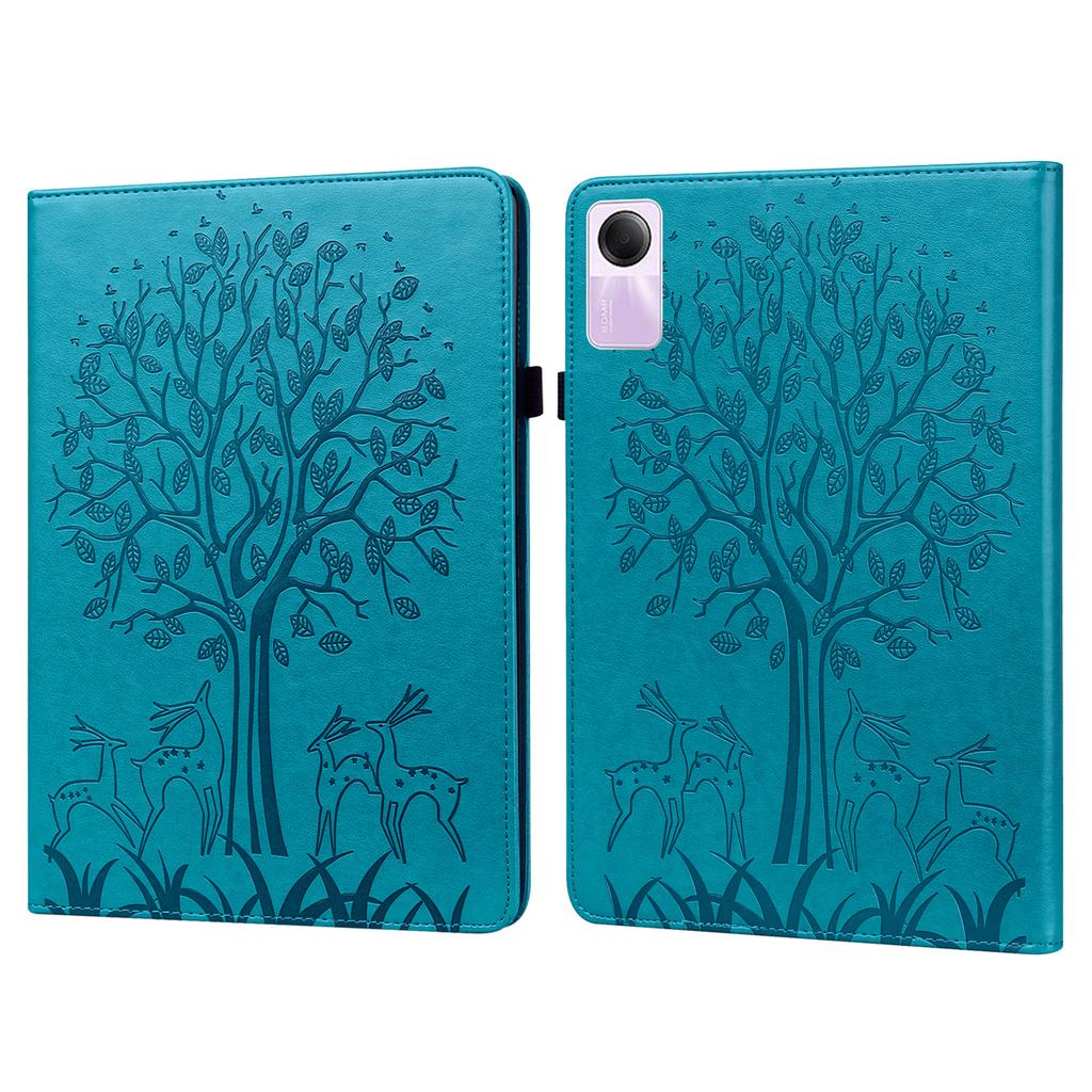 For Xiaomi Redmi Pad SE 11 Inch 2023 Case 3D Tree Patterm Case Leather Tablet Cover for Xiaomi RedmiPad SE 11 2023 Caqa