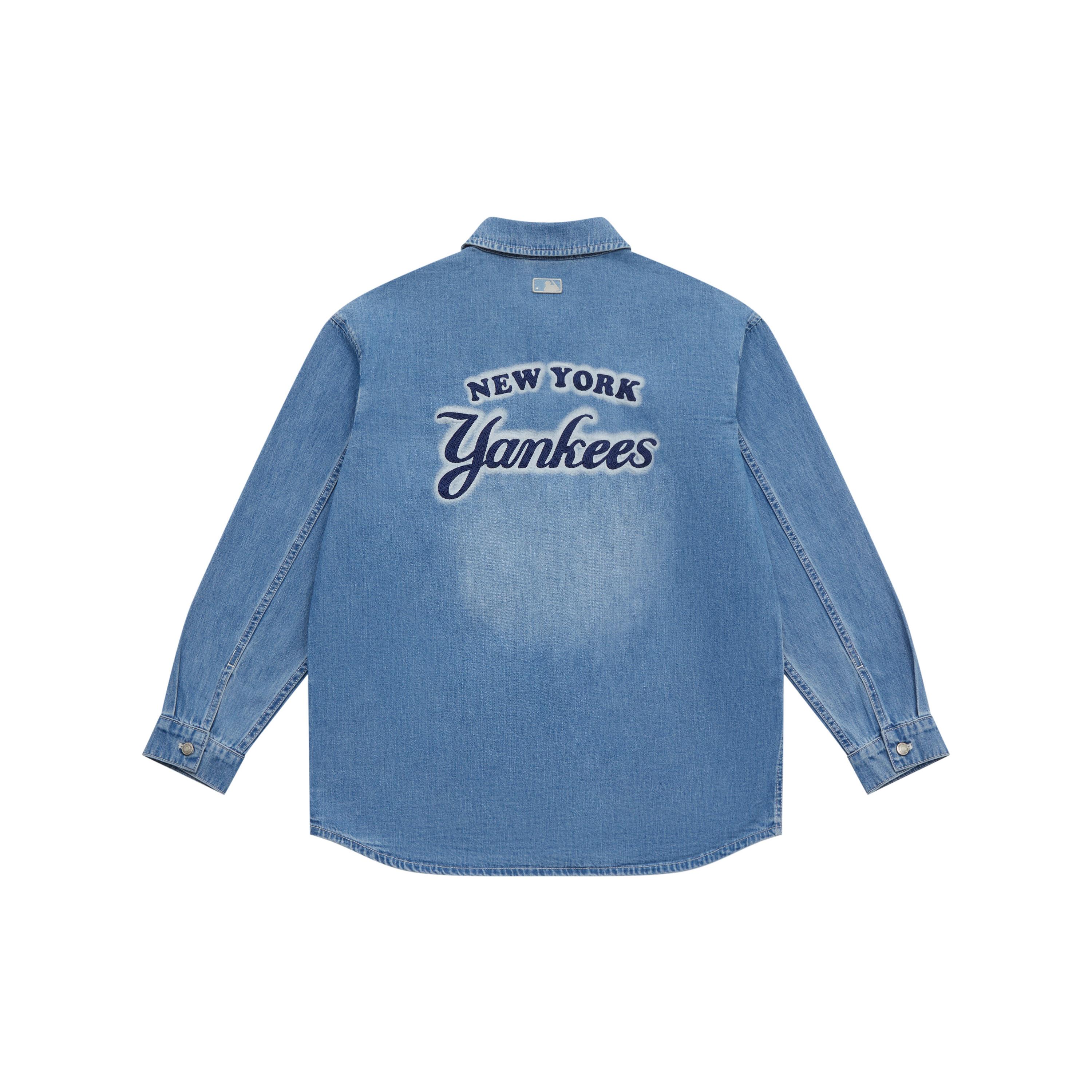 MLB New York Yankees Shirt Unisex Light Blue 3ADRV0151-50BLL XL