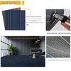 Dark Blue Flame Retardant Nylon Carpet for Conference Rooms & Billiard Halls: Square PVC Wall-to-Wall Mat