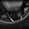 For Honda Civic 11th -23 ABS Gloss Black Steering Wheel Lip Sheet Cover Trim