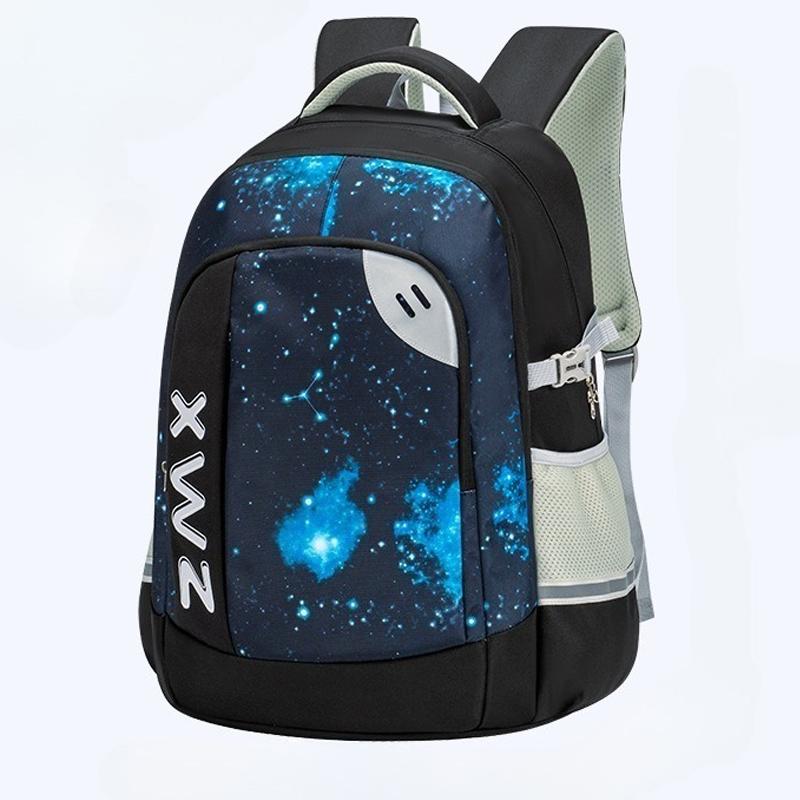 Schooltassen voor Kinderen Tiener Jongens Meisjes Student Middelbare School Rugzak Orthopedische Schooltas Kinder Rugzak Groep 4-9 Large(51x36x25cm)