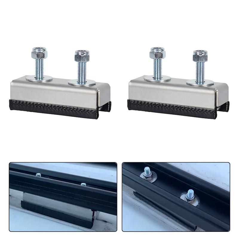4 Packs Mororhome Roof Rail Mounting Brackets Solar Panel Roof Rack For Fiat Ducato Peugeot Boxer Citroen Relay RV Accessories