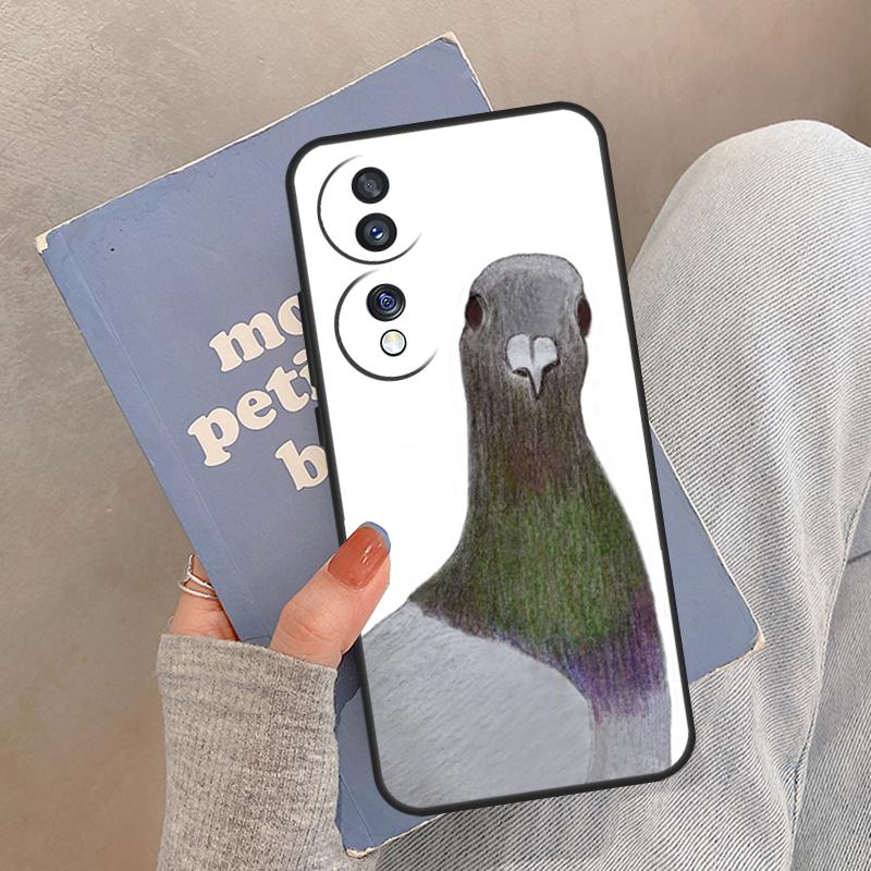 The Pigeons Case For Honor Magic 8 Pro 5 6 7 Lite Cover For Honor 200 400 90 70 50 X8a X8b X9a X9b X9c