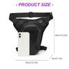 Thigh Bag,Drop Leg Bag,Motorcycle Leg Bag with Leg Strap Expandable Storage Tank Bags Leg Fannys Pack for Racing Cycling