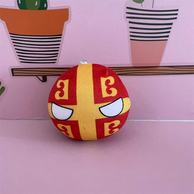 10cm Polandball Plush Toy UK Ukraine Germany Countryball Stuffed Doll Decoration