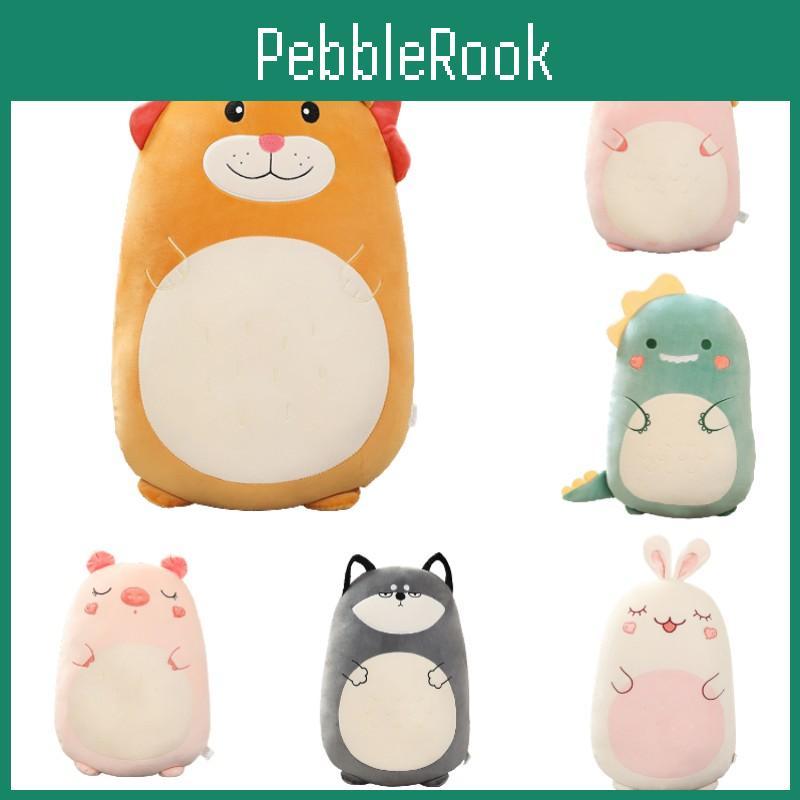 Soft And Adorable Animal Plush Toy Pillow For Children's Gift Dinosaur/lion 17.1in-31.5in