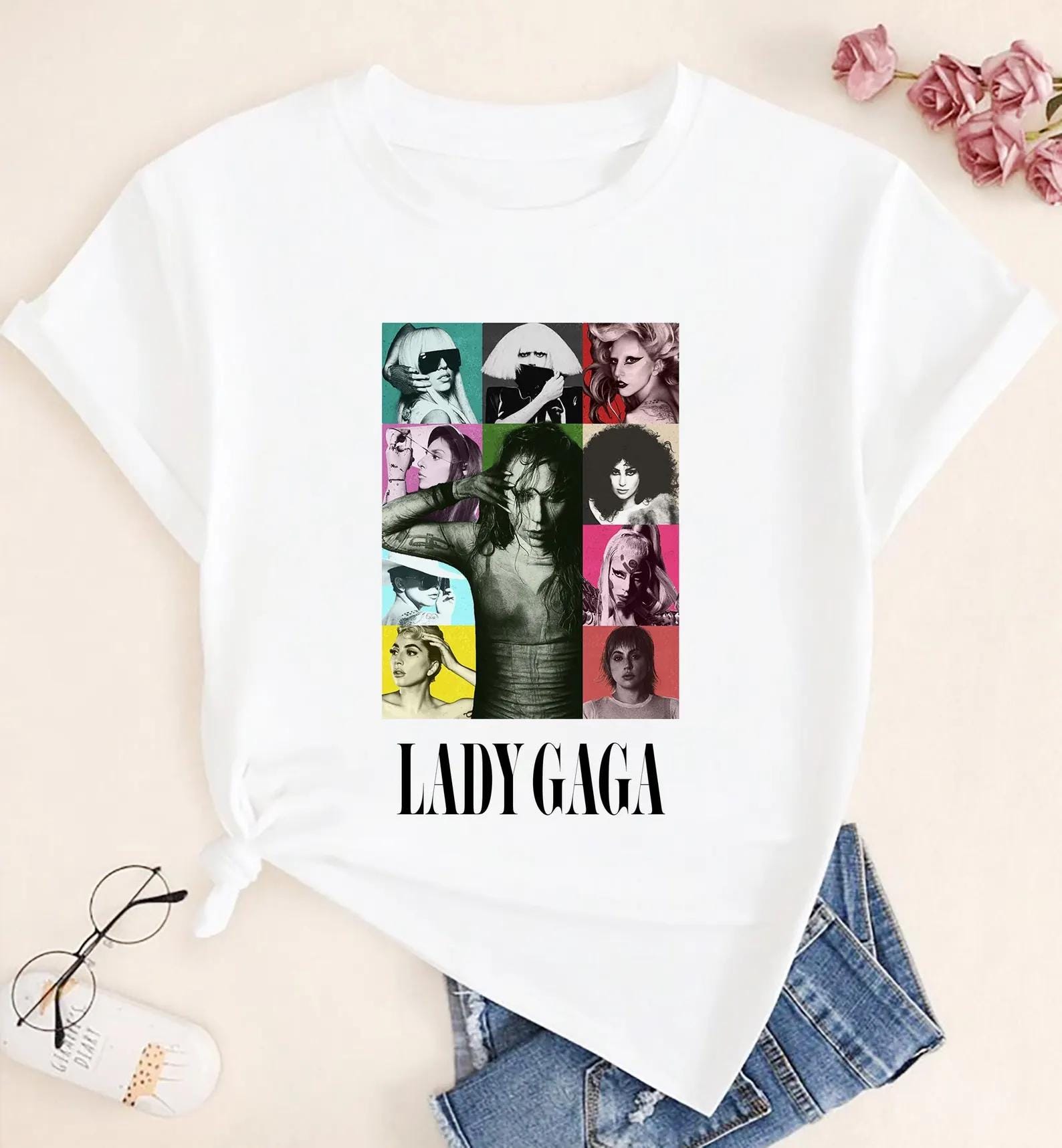 Lady Gaga Mayhem Shirt, Mayhem Tour Merch Shirt, Fan Gift for Little Monsters, Lady Gaga Vintage Gaga Tees, Pop Star Graphic ConcerT shirt 2XL