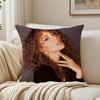 Singer MMariah Carey Cushion Cover Pillowcase Antidustmite living Room Sofa Decor Cushion Room