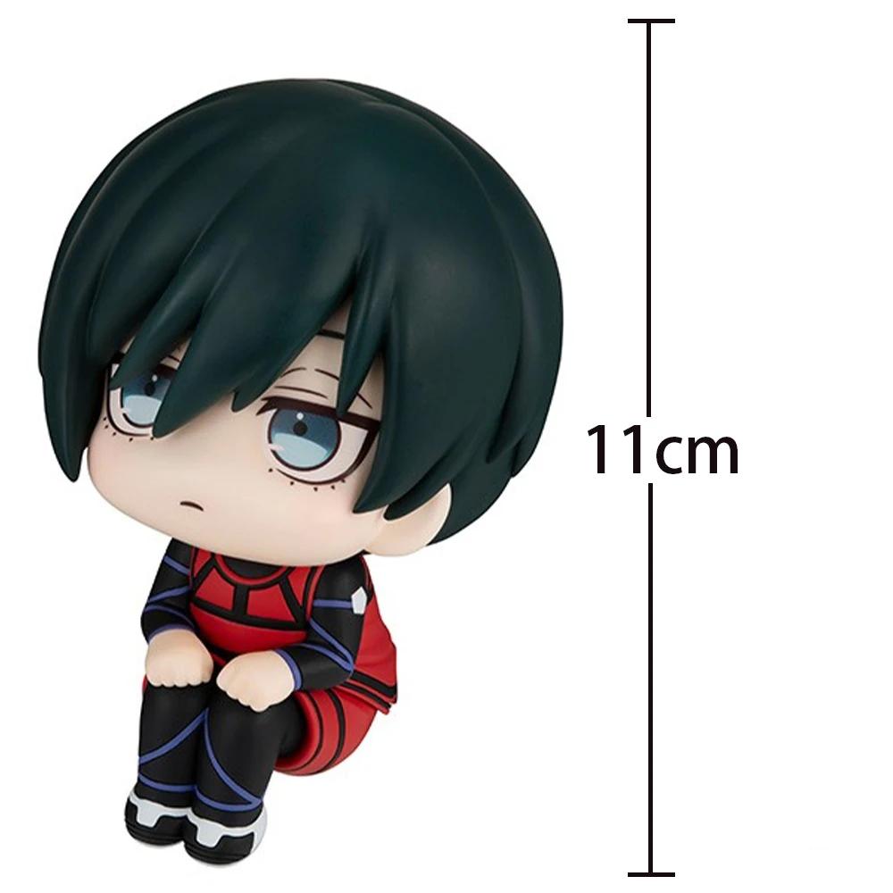 Figurine Anime Itoshi Sae Reo Mikage Rin Itoshi Figurine d'Action en PVC Digne d'être collectionnée Modèles Statues Décoration de Bureau Jouet pour enfant Cadeau