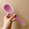 Silicone Rice Ladle: Food Grade, Semi-transparent, Anti-scalding, High Temp Resistant, Safe for Inner Pots.