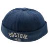 Adjustable Baby Brimless Hat Letter Embroidered Landlord Cap Retro Children Melon Beanie  Summer