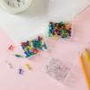 Colored Plastic Push Pins for Cork Boards and Office Use