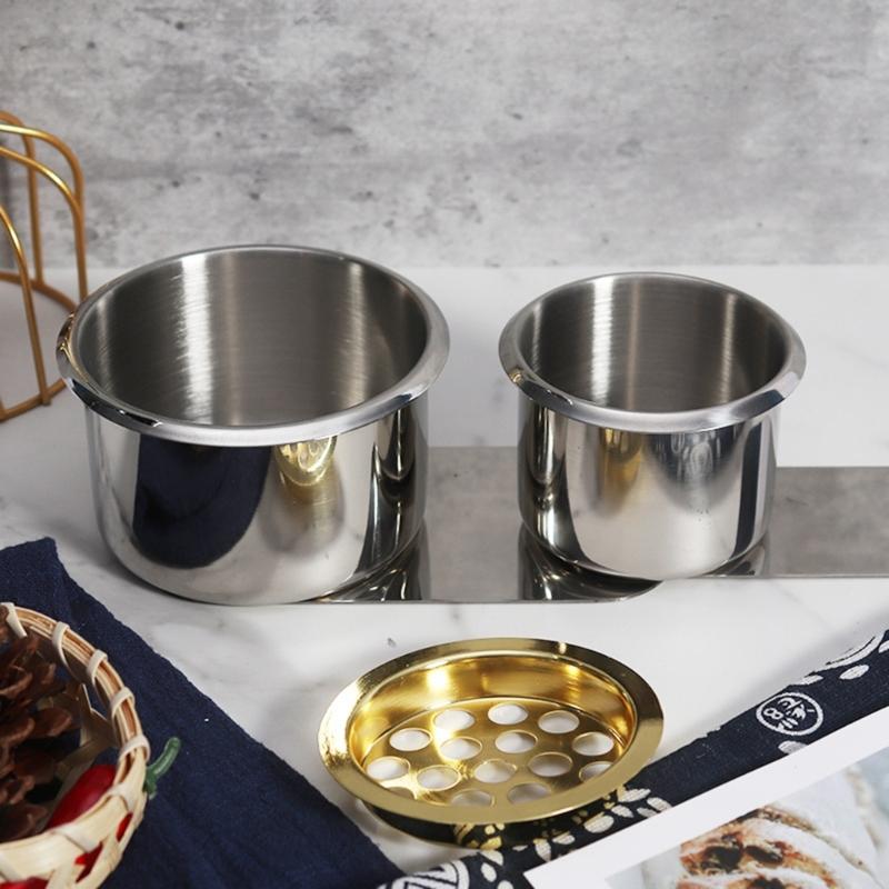 1pc/2pcs Cup Drink Can Holder RVs Cup Holder Recessed Insert Drink Holder for Trailer RVs Accessory Easy Installation