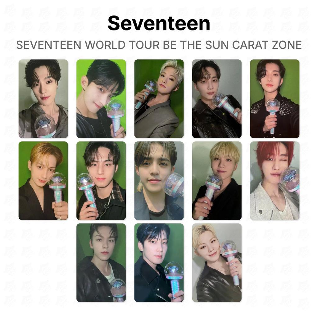 Seventeen WORLD TOUR BE THE SUN CARAT ZONE Official Photocard