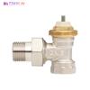 DN15/DN20/DN25 (1/2" 3/4" 1") Angle Type Brass Radiator Valve for HVAC Systems Temperature Control Valv