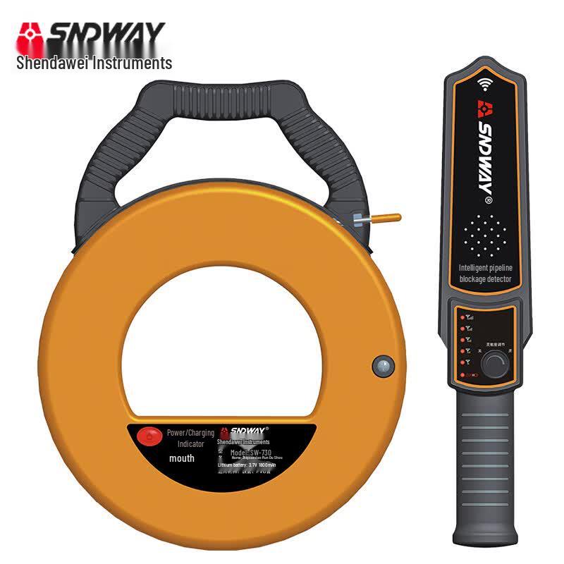 SNDWAY SW-730 Rechargeable Smart Pipe Blockage Detector (CN version)