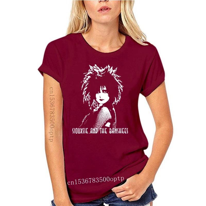 Ny Siouxsie And The Banshees Retro Musik Punk 80-tals T-shirt
