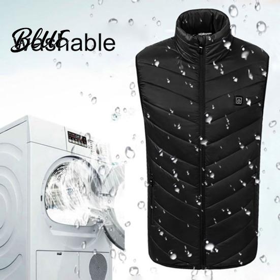 Men Winter USB Vest Thermal Constant Temperature Safe Intelligent Waistcoat