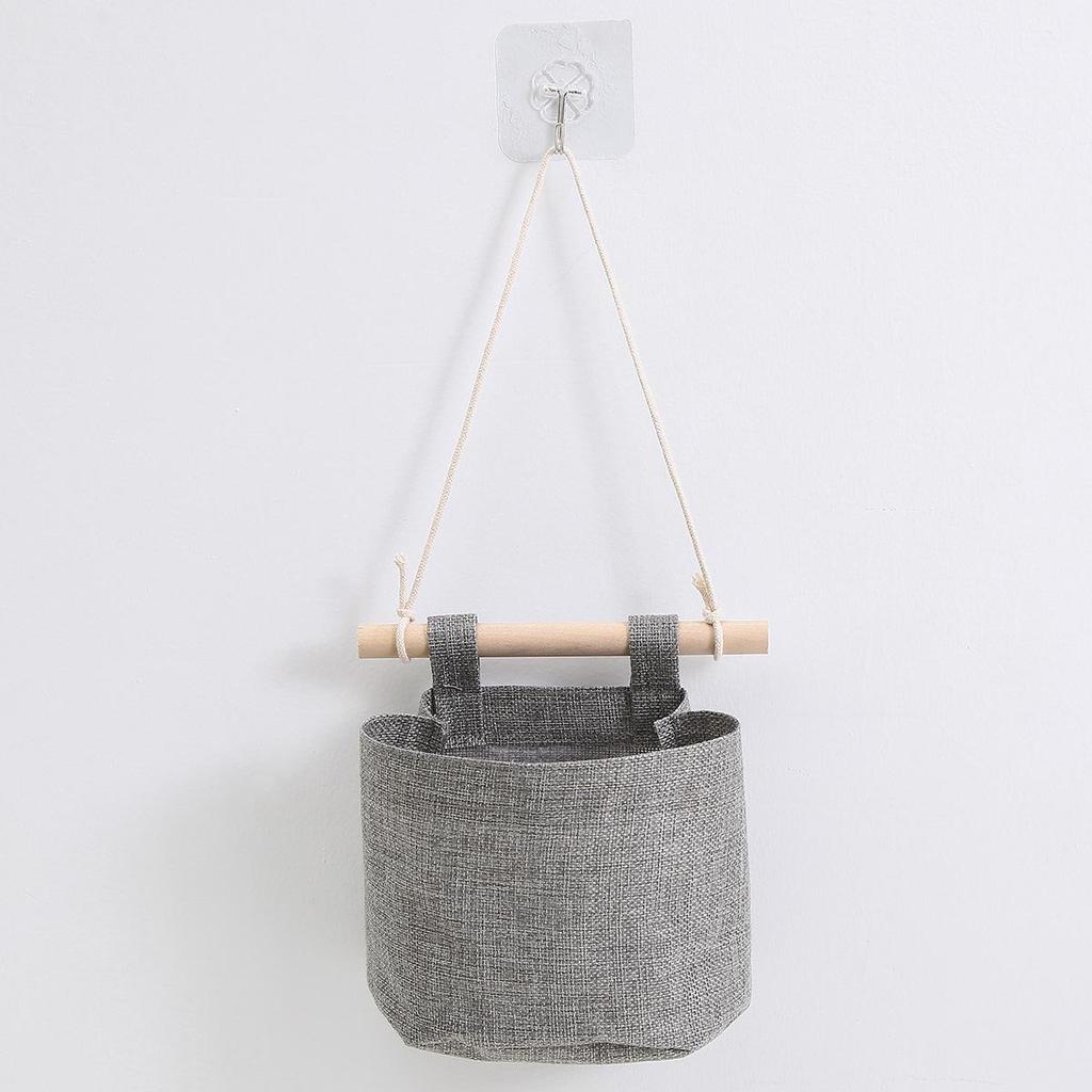 Wall-Mounted Hanging Fabric Storage Bag for Underwear