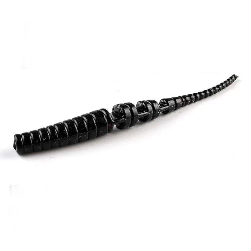 Multi-Jointed Micro-Lure: Needle Tail Soft Bait for Aspius, Perch, Tilapia, and Sunfish Fishing