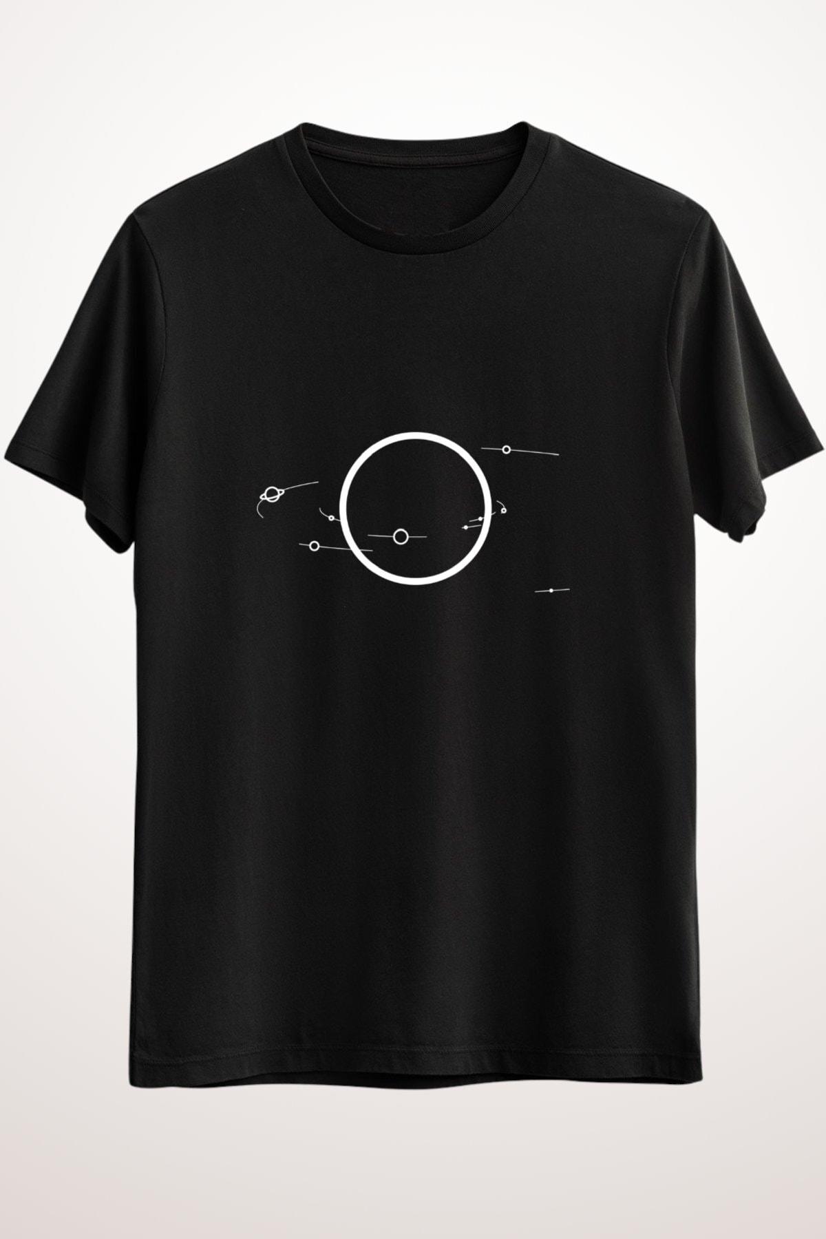 

Erkek Siyah Minimal Solar System 2 - Ds1729