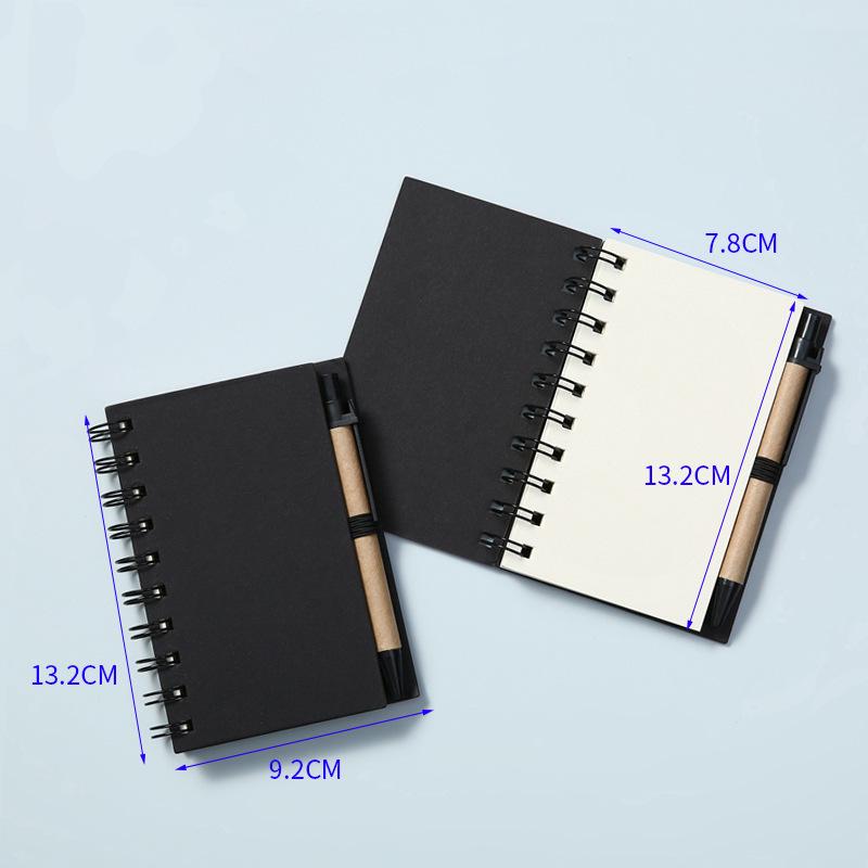 Portable Hard Shell Coil Notebook: Compact with 60 Pages and Available In Multiple Colors