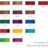 Streax Hair Colour Highlight Kit Forest Green Pack of 1 Vibrant DIY Hair Colour for Women Salon-Style Highlights