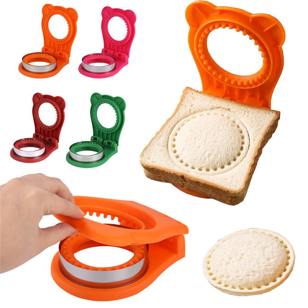 Sandwich Cutter And Sealer, Great For Lunchbox And Bento Box, Boys And Girls Kids Lunch, Circle