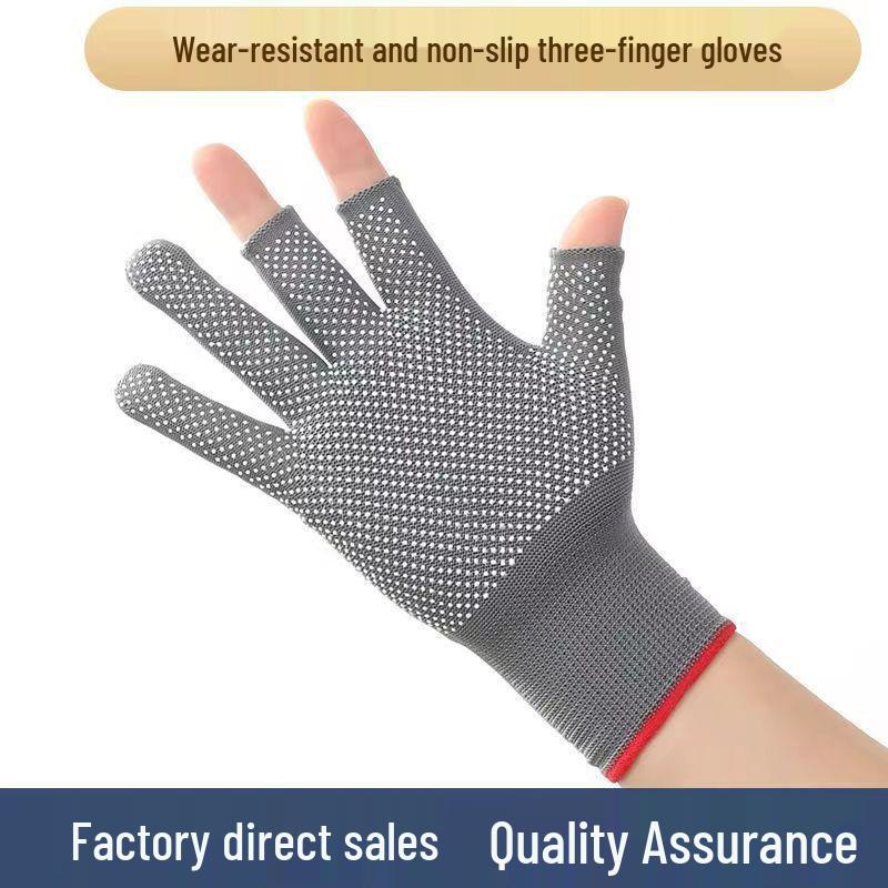 2026 Winter Warmth Fishing and Cycling Gloves: Men’s & Women’s Half-Finger with Two or Three-Finger Exposure - Year of the Horse Edition