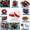 0.2mh-2.0mh Speaker Crossover Inductor Coil 0.6mm Audio Coil Durable Frequency Coil