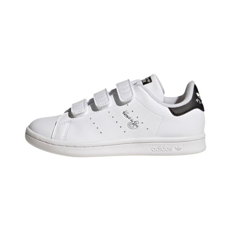 adidas Originals STAN SMITH Kermit Stan Smith Basse Scarpe da Skateboard per Bambini Bianco Bambini Età 3 7 Anni GW4535