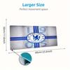 Chelsea F Large Size Mouse Pad Large Gaming Table Cushion Non-slip Laptop Tablet Big Mousepad XXL Mat Mini PC Playmat With Lock Edge