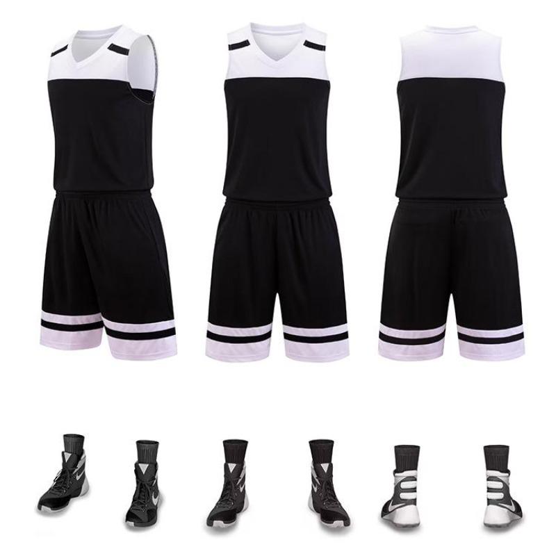 Tuta da Basket, Tuta Sportiva da Allenamento per Partite, Gilet, Maglia da Uomo Adulto Bambino, Traspirante Estiva da Donna