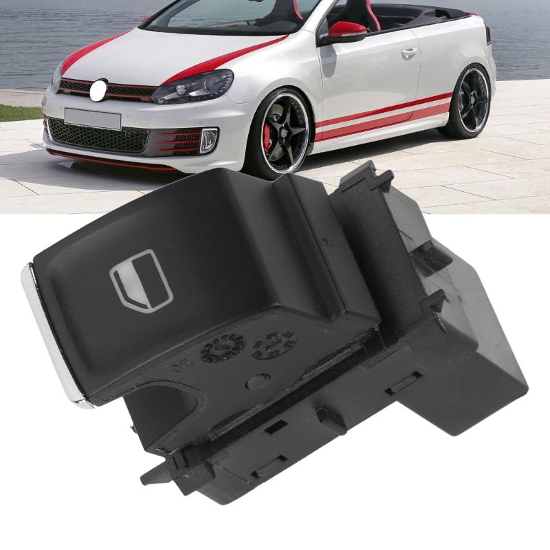 Reaktionsschneller Fensterheber Glasheber Heben Einzelner Schalterknopf Einfache Installation Geeignet für 5G0959855F 5G0959855L