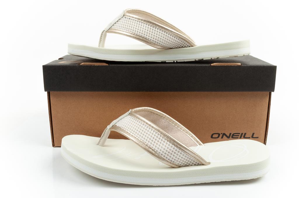 O'neill Jacky Flipflop Women Low Whitecap Gray [90261032.19K] Size 40