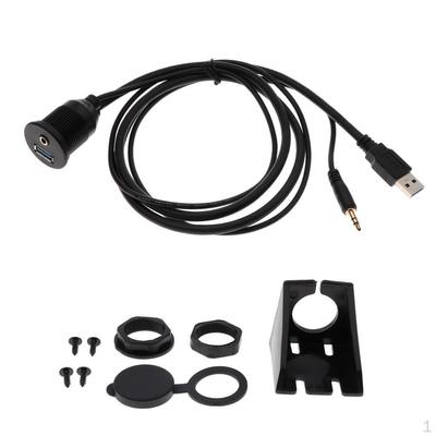Kablo 3,5 mm USB3.0 AUX Uzantısı
