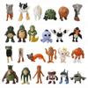 Italian Brain Rot Meme Figures, 24-Piece Surprise Box, Italian Brain Rot, A Taste of Madness and Fantasy, Foldable Interactive Figures, 3cm-5cm Tall,