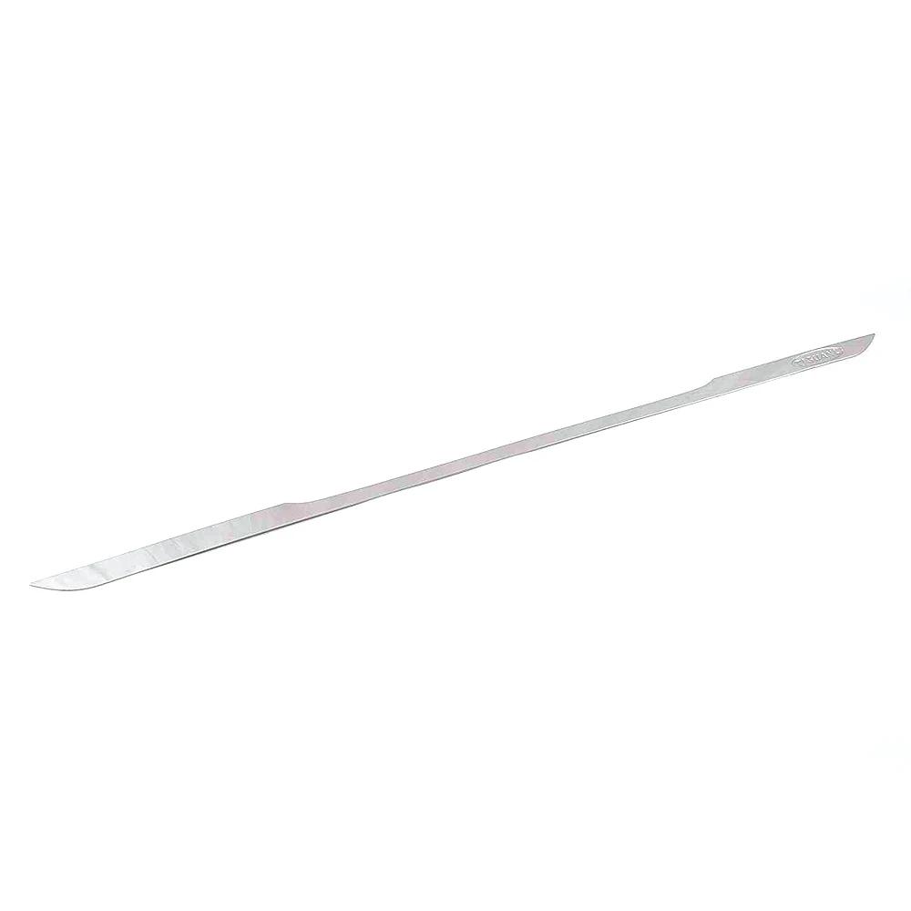 For Volkswagen VW Tiguan 2017- Rear Tail Trunk Door Trim Exterior Mouldings Stainless Steel Accessories Tailgate Protection Style B