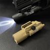Nylon X300U High-Brightness Infrared Flashlight, Fits 20-21MM Rail, Toy Button Battery.