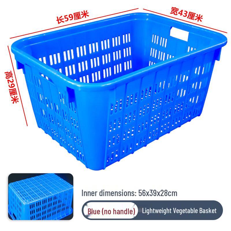 Heavy-Duty Ventilated Plastic Storage Crates