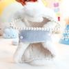 Winter Dog Clothes Warm Fleece Cat Pet Overalls Puppy Clothes Chihuahua Dress Coat with Leash D-ring