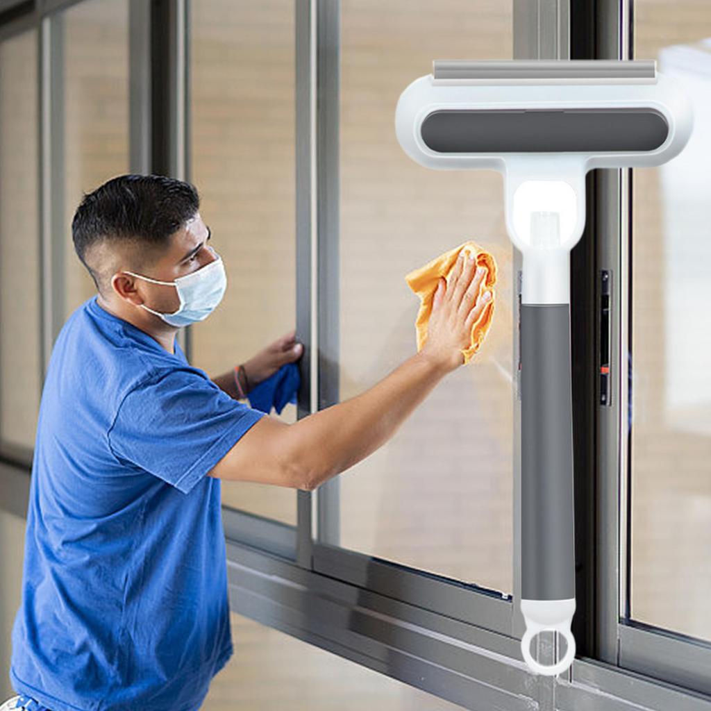 Pet Hair Brush Remover Double Sided Dog Spray Brush Multifunctional Pet Grooming Tool For Clothes Bedding Carpets Door Glass