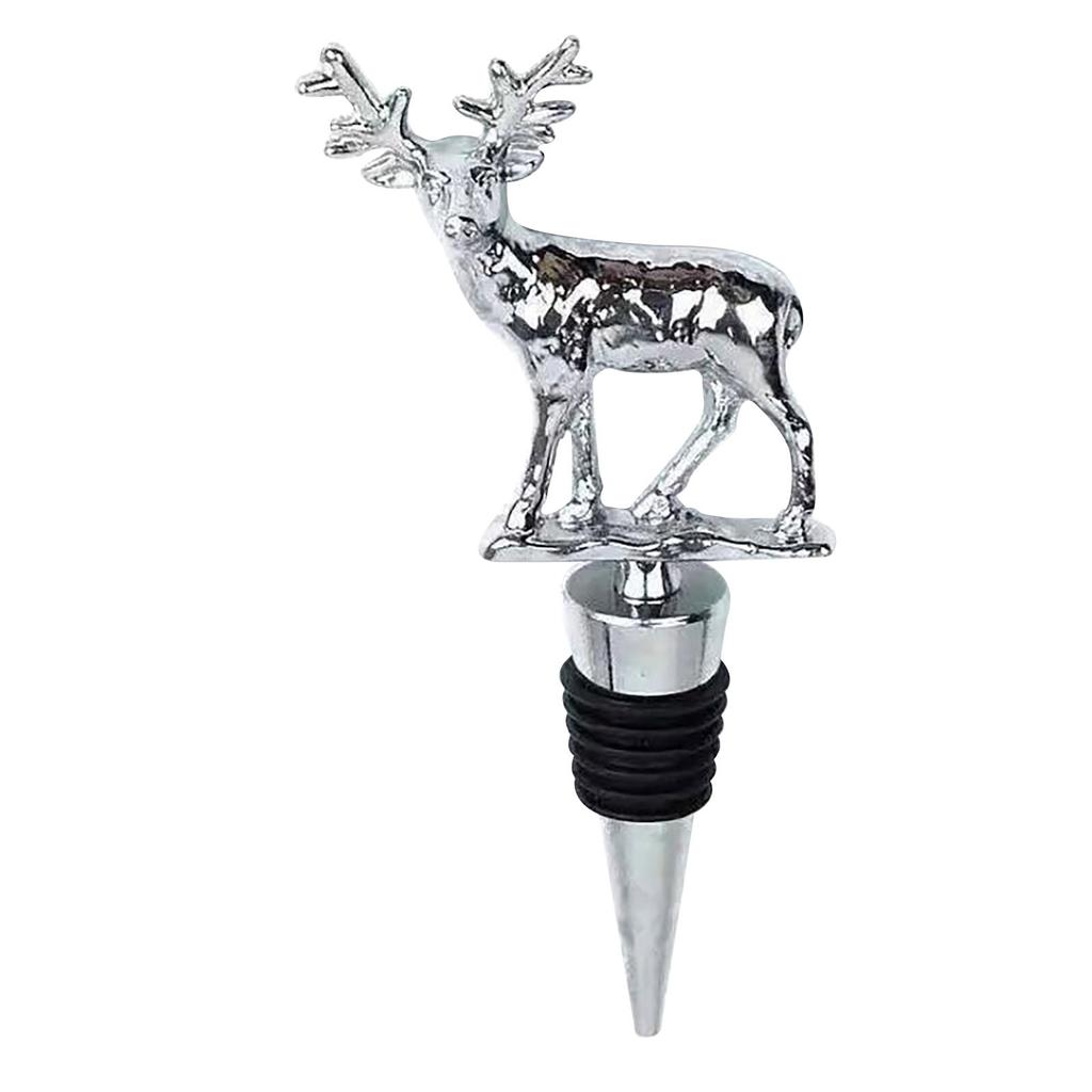  Korek do wina, metalowy silikon, symulacja głowy, korek do butelki wina