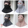 Unisex Double-Sided Fleece Mask for Autumn/Winter - Breathable, Full Face Coverage, 3D Slimming, Eye Corner Protection