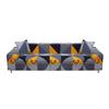 1234 Seat Printed Stretch Sofa Cover Corner Slipcover For Living Room