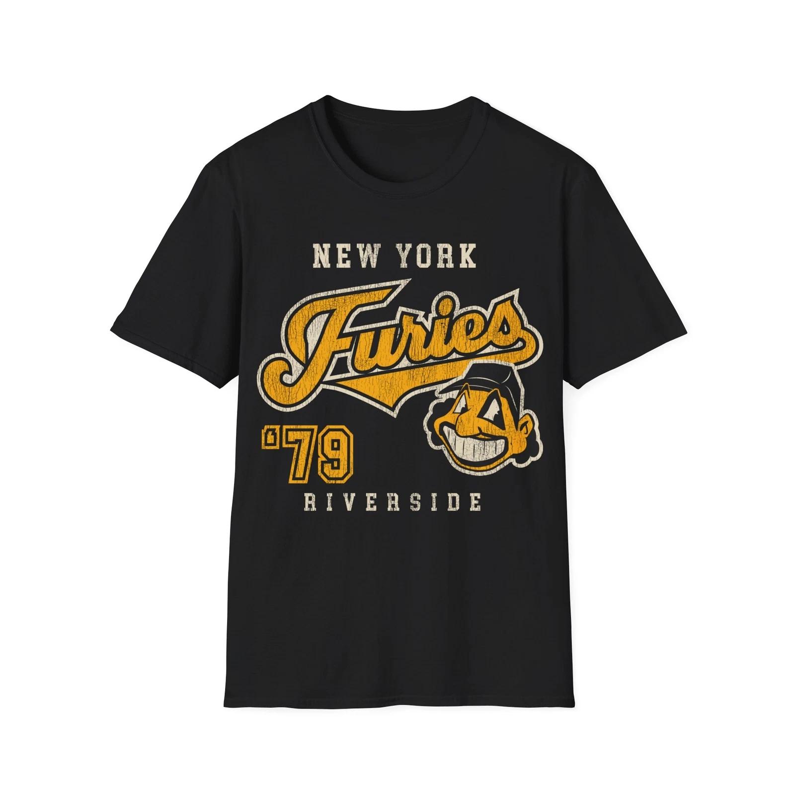 New York Furies From Warriors Worn Unisex Softstyle T-Shirt L