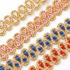 25 Yards Woven Lace Ribbon Centipede Braided Lace Trim DIY Craft Curtain Upholstery Sofa Pillow Clothes Sewing Accessories