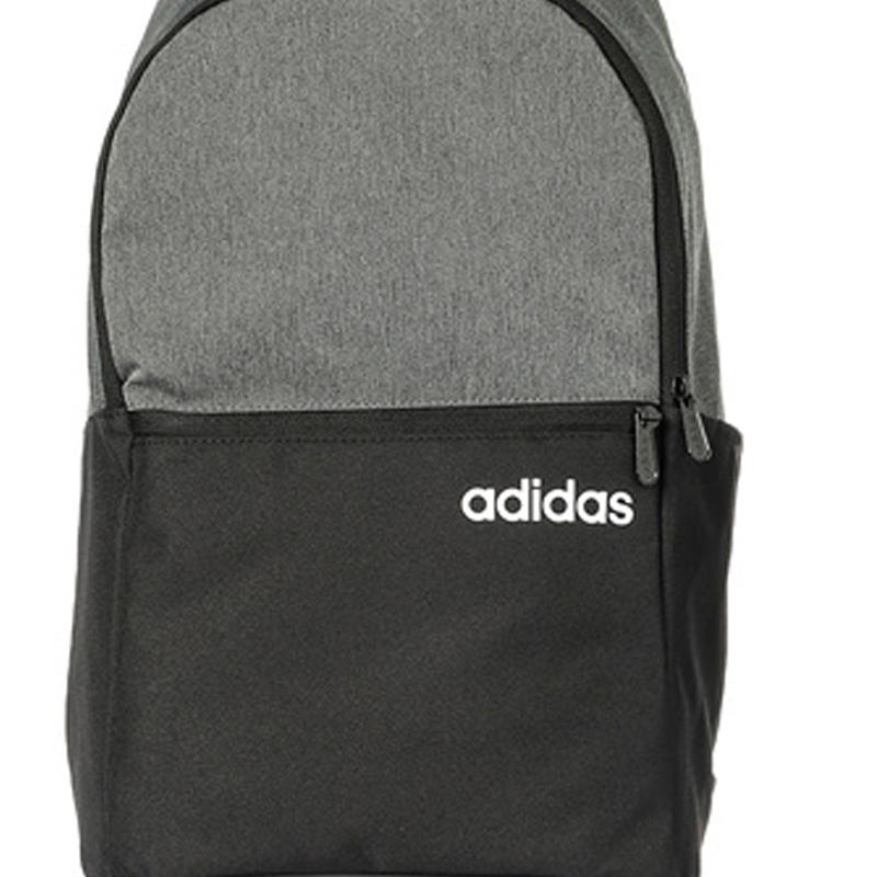 adidas Polyester Backpack Regular Unisex Gray Black Gq5995