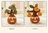 Money Tree Plush Doll - Creative Persimmon Ruyi Home Decoration Gift for Women