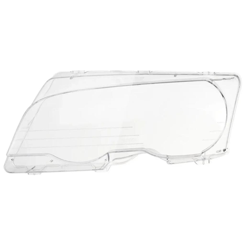 2 Door Headlight Clear Lens Cover Lampshade Headlamp Clear Shell For BMW 3 Series E46 2DR 1999-2003 M3 2001-2006 Headlamp Cover
